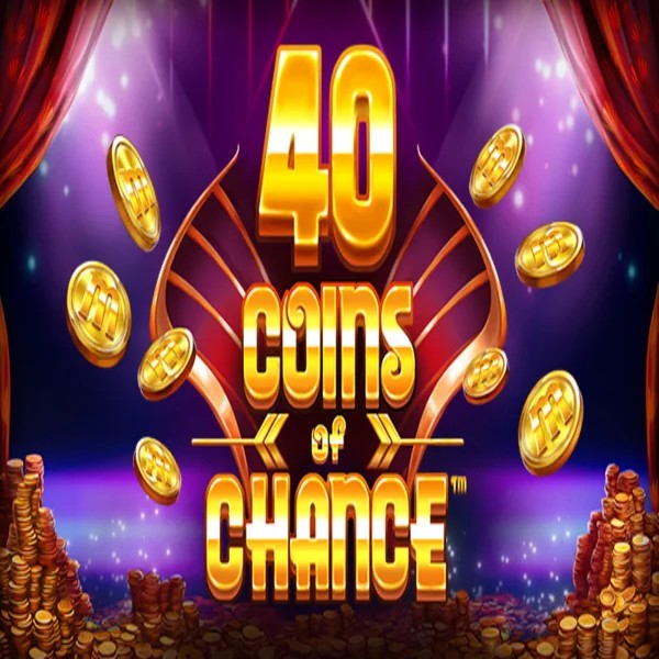 40 Coins of Chance online game logo by SYNOT Games on www.infinityesports.org