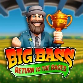 Big Bass Return to the Races game by Pragmatic Play – logo hosted on Casino Infinity